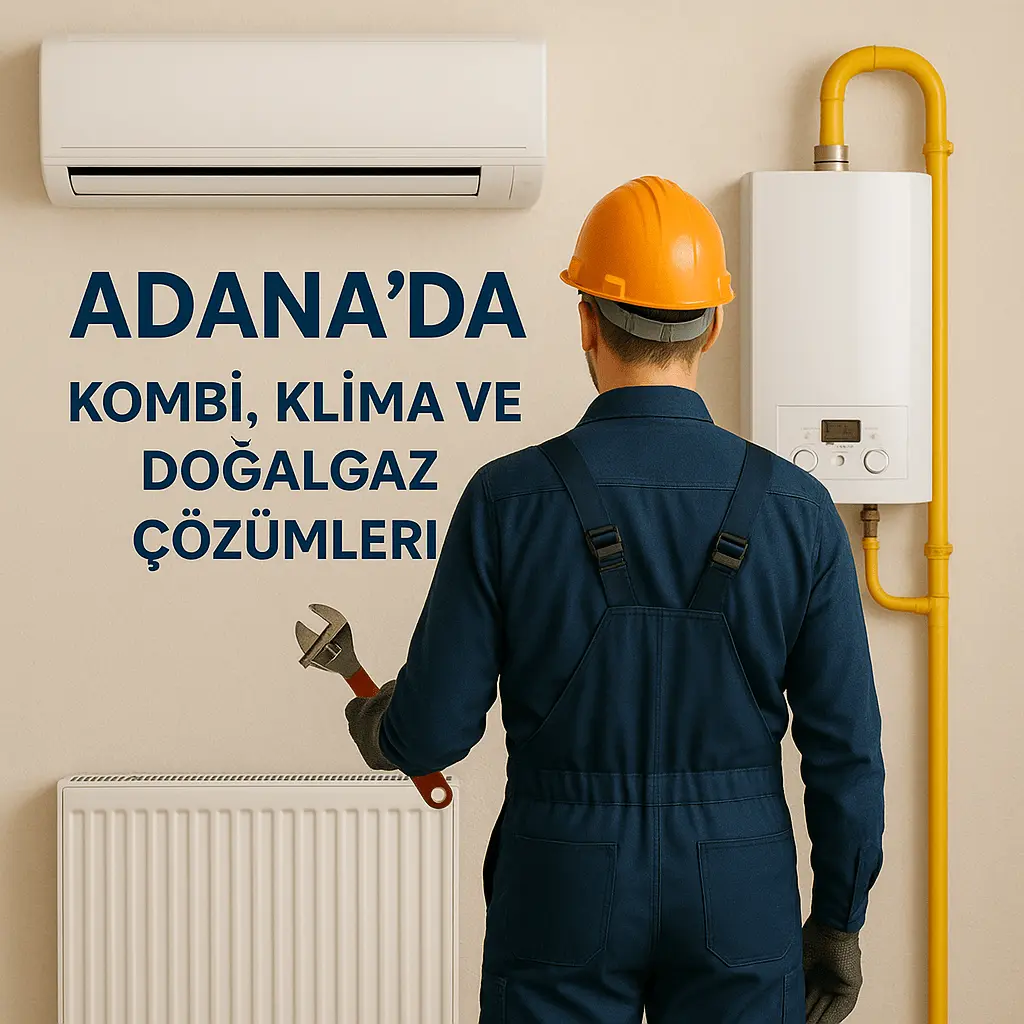 Adana kombi, klima ve doğalgaz hizmetleri — montaj ve devreye alma